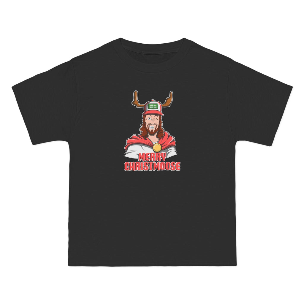 Merry Christmoose - Men's Heavyweight T-Shirt