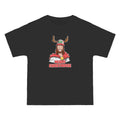 Merry Christmoose - Men's Heavyweight T-Shirt