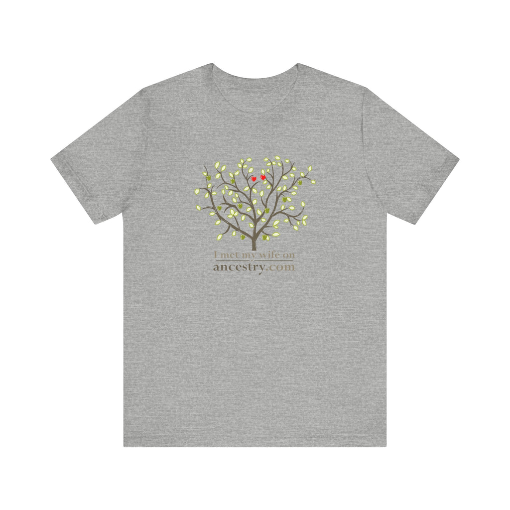 I Met My Wife On Ancestry.Com - Men's T-Shirt