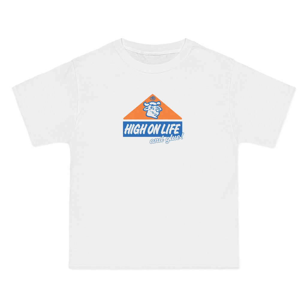 High On Life (And Glue) - Men's Heavyweight T-Shirt