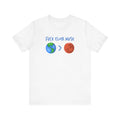 Fuck Elon Musk - Earth > Mars - Men's T-Shirt