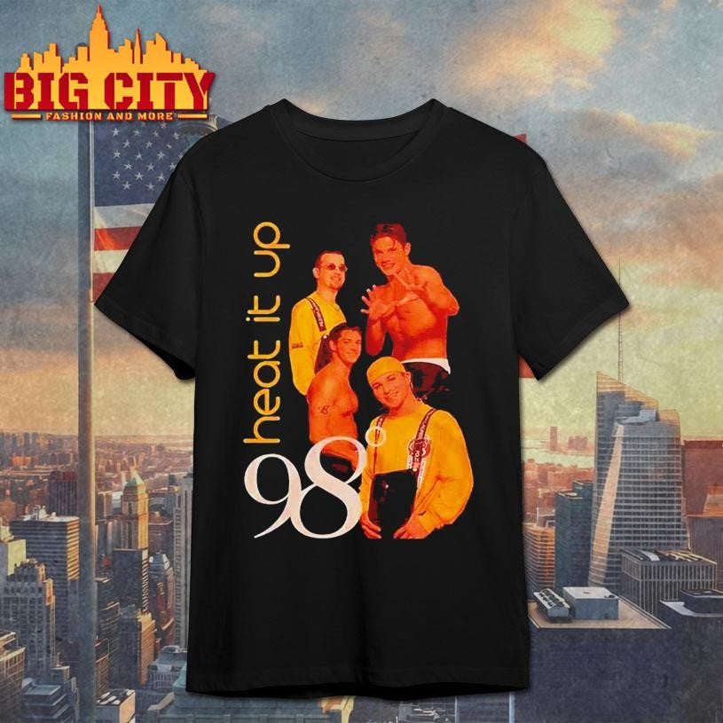 98 Degrees Heat It Up 1998 Shirt