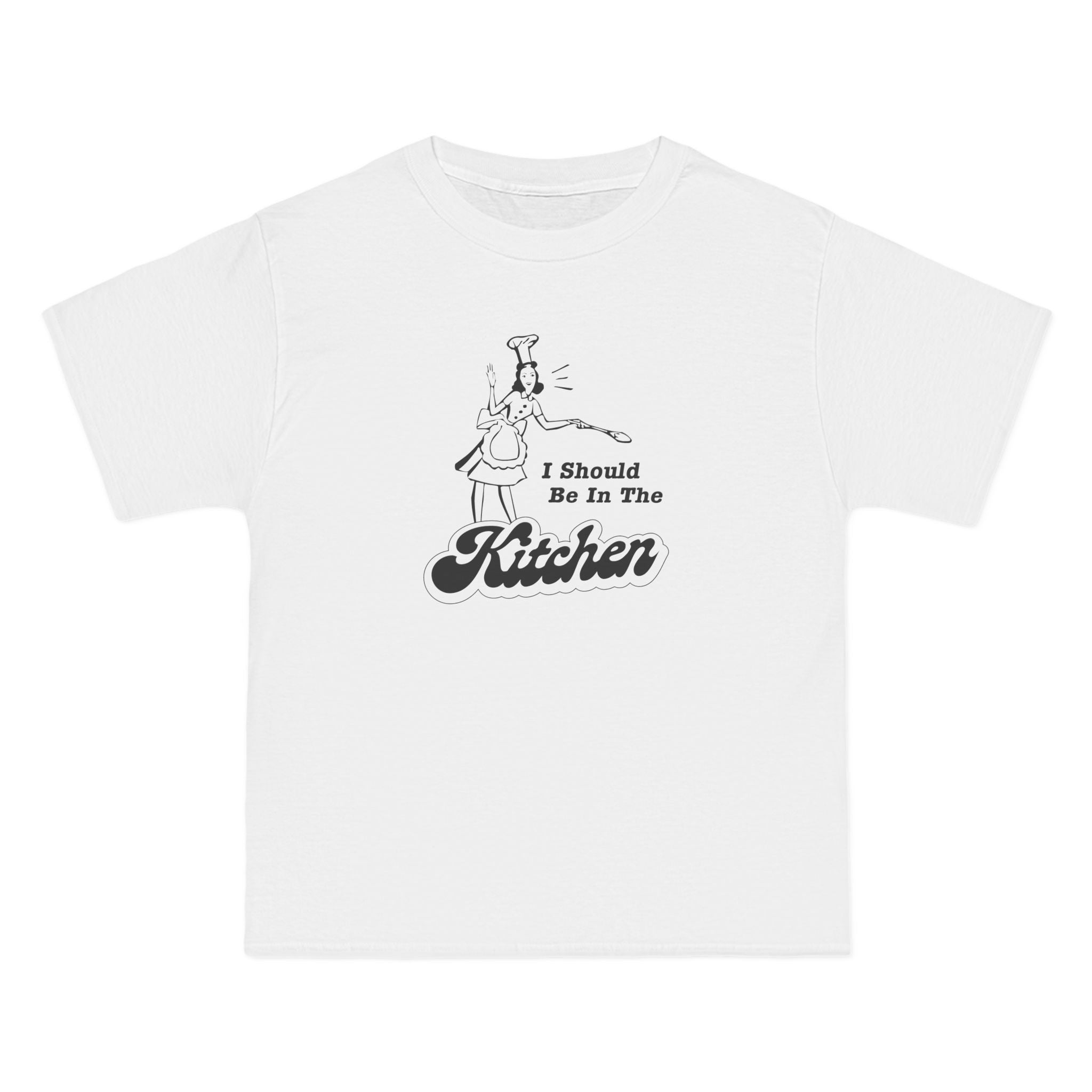 I Should Be In The Kitchen - Men's Heavyweight T-Shirt
