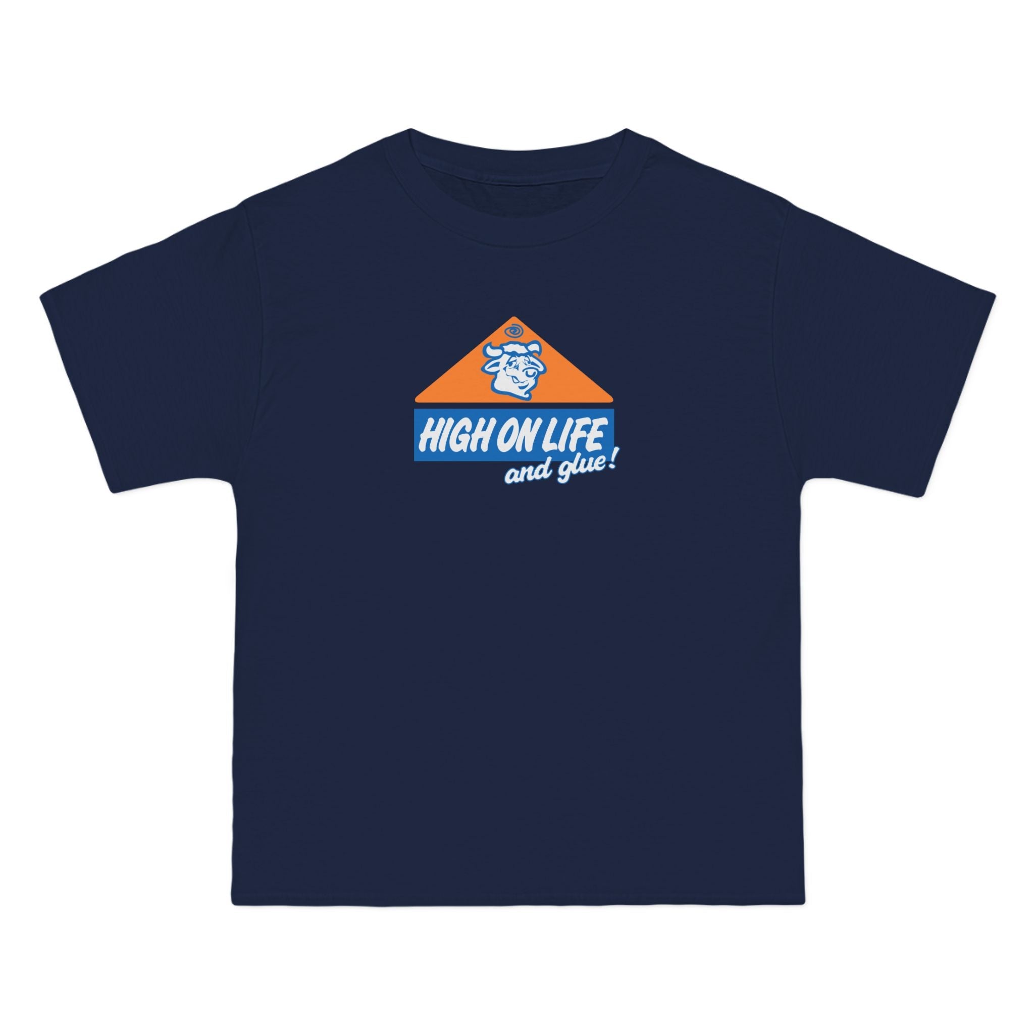 High On Life (And Glue) - Men's Heavyweight T-Shirt