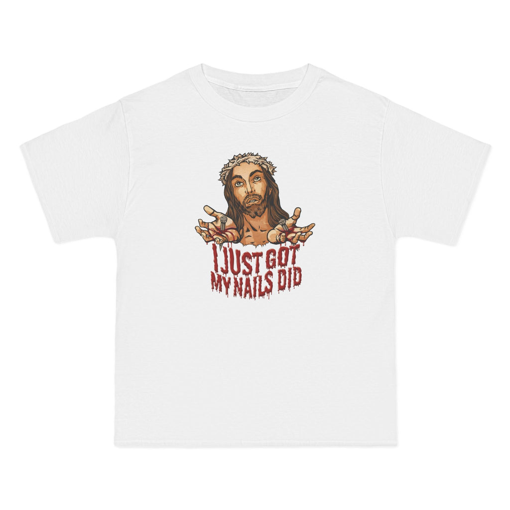 I Just Got My Nails Did - Men's Heavyweight T-Shirt