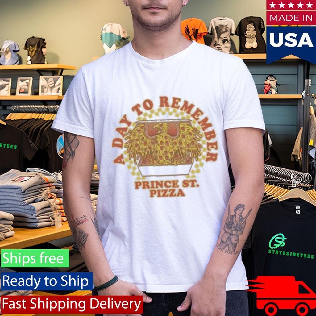 A DAy To Remember Prince St. Pizza Shirt
