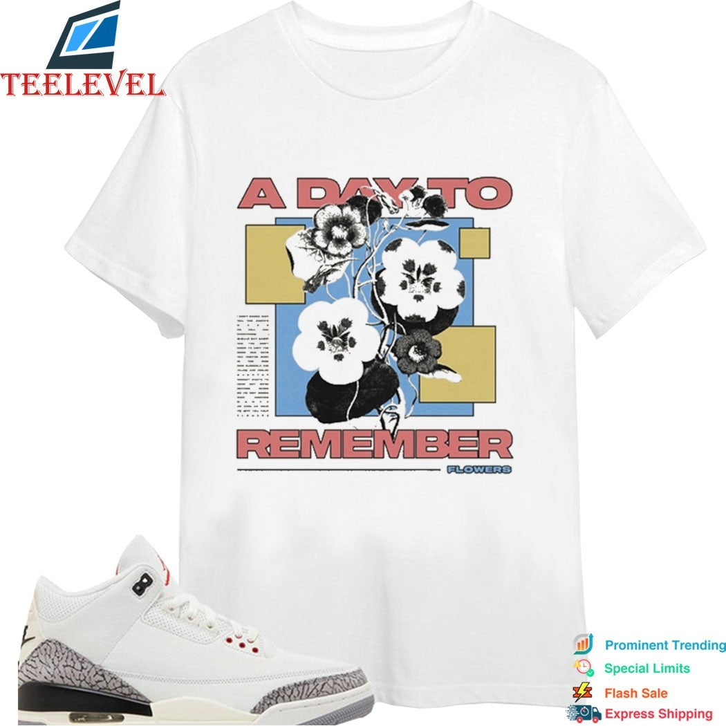 A Day To Remember Flowers T-shirts