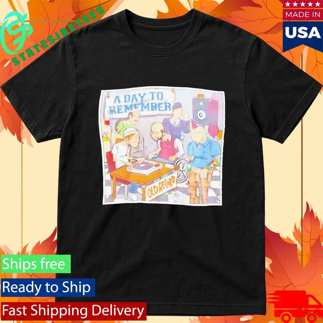A Day To Remember Old Record Shirt