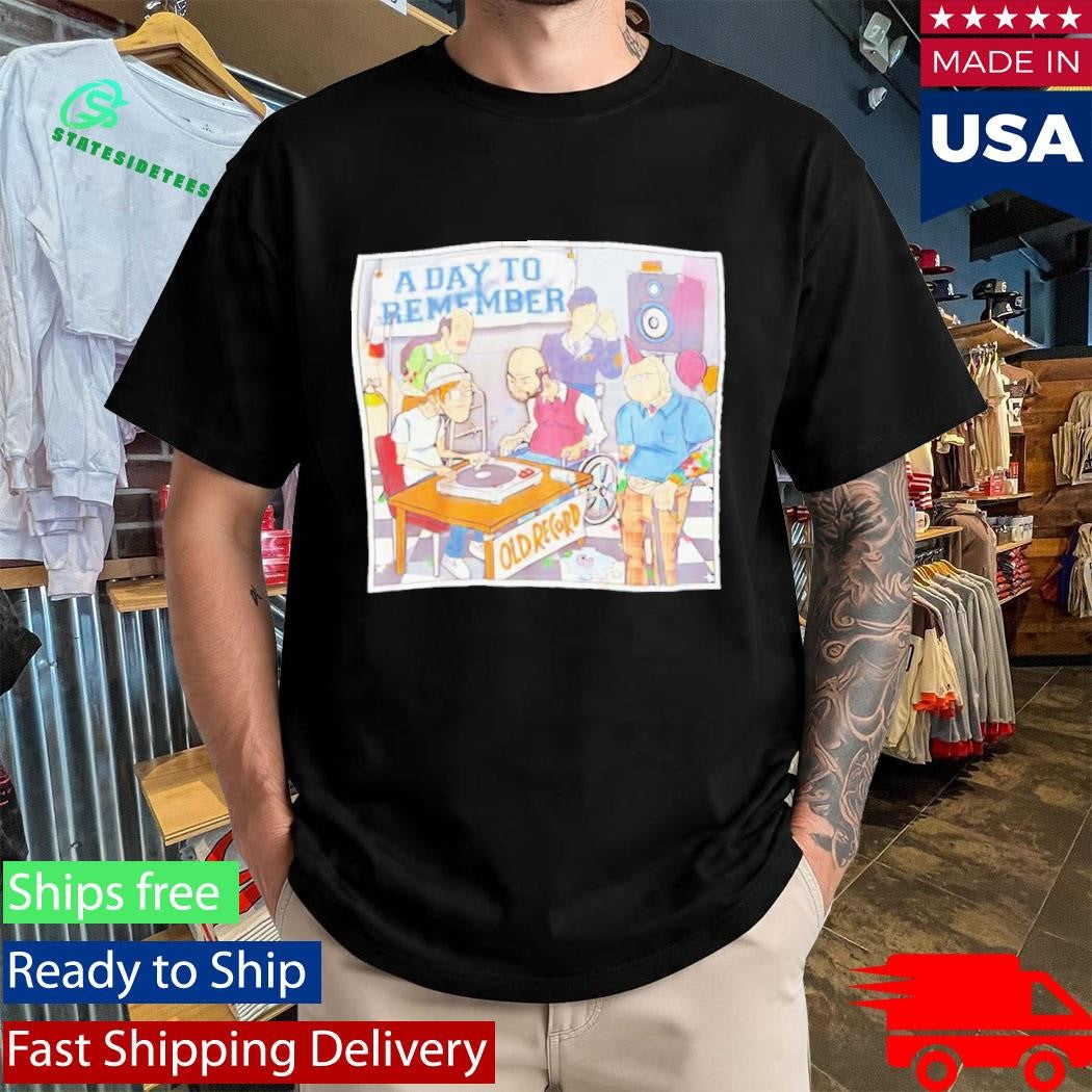 A Day To Remember Old Record Shirt