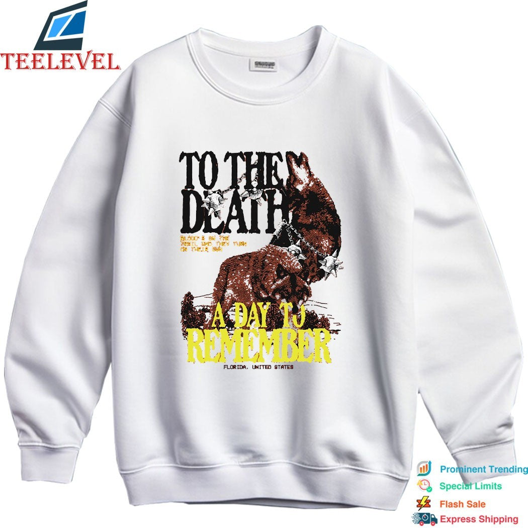A Day To Remember To The Death Florida US Wolf T-shirts