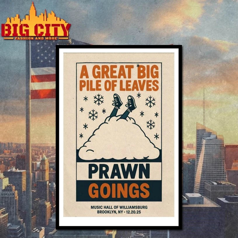 A Great Big Pile Of Leaves Brooklyn Tour On Dec 20 2025 Poster shirt