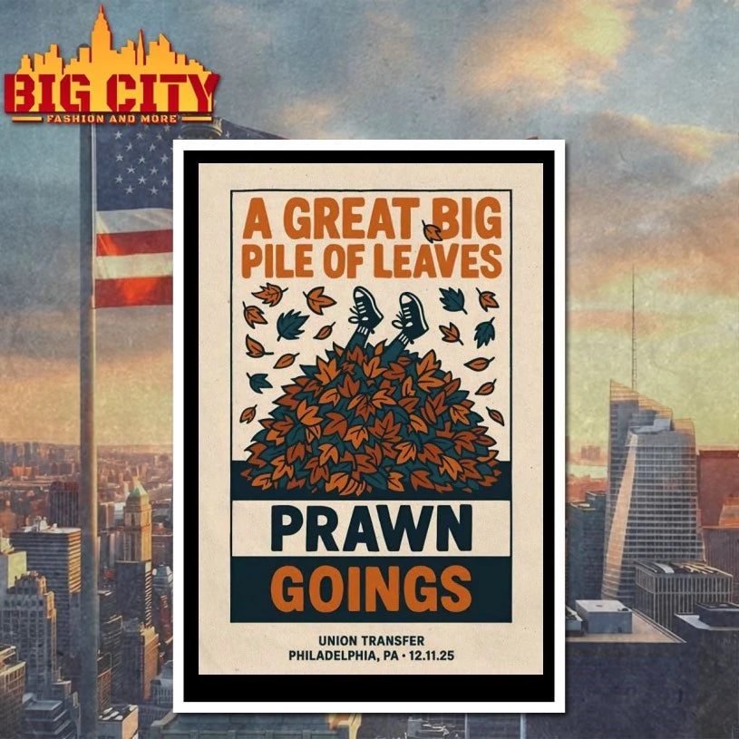 A Great Big Pile Of Leaves In Philadelphia PA On Dec 11 2025 Poster shirt