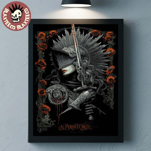 A Perfect Circle London UK 2026 Night 2 Gig Poster At O2 Academy Brixton On 4 June 2026 Home Decor Poster Canvas
