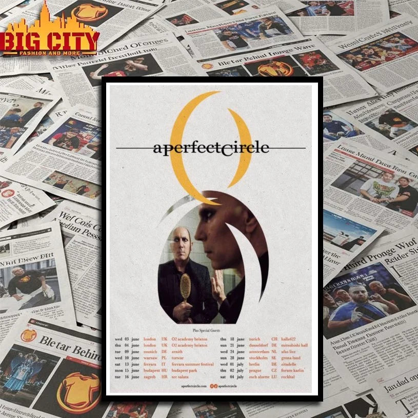 A Perfect Circle Summer Tour 2026 Poster shirt