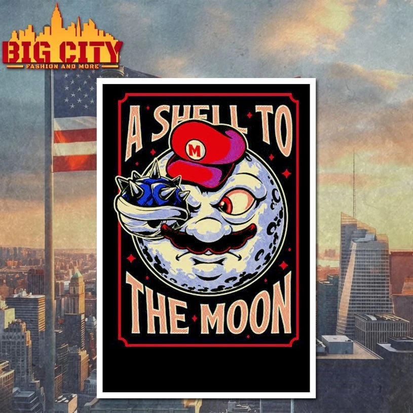 A Shell to the Moon Movie Game shirt