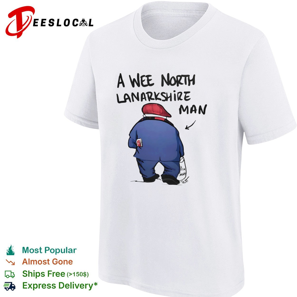 A Wee North Lanarkshire man Shirt