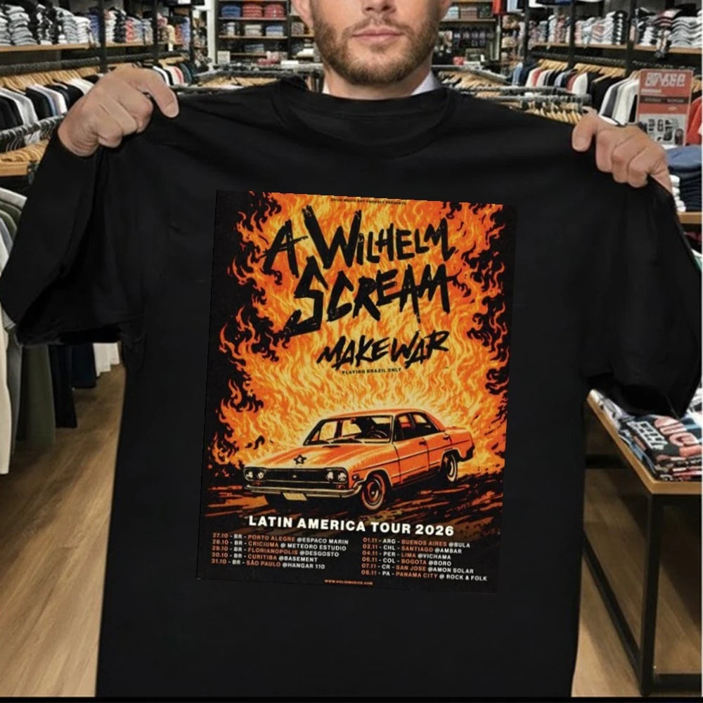 A Wilhelm Scream Latin America Tour 2026 Schedule Tour Dates Shirt