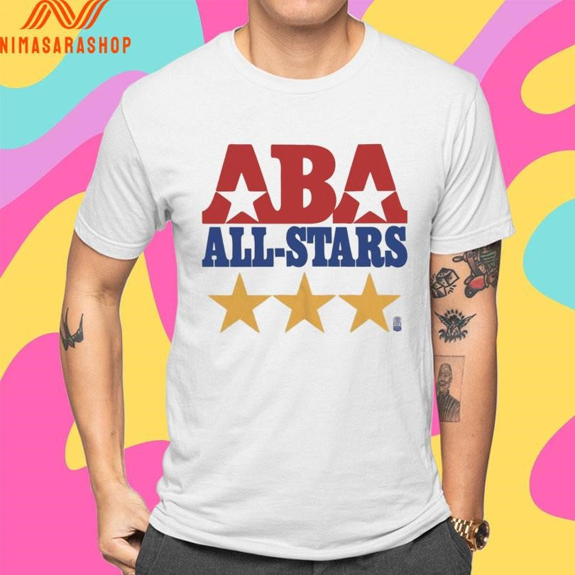 ABA American Basketball Association All-Star Shirts