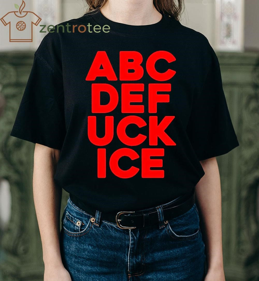ABCDE Fuck ICE shirt