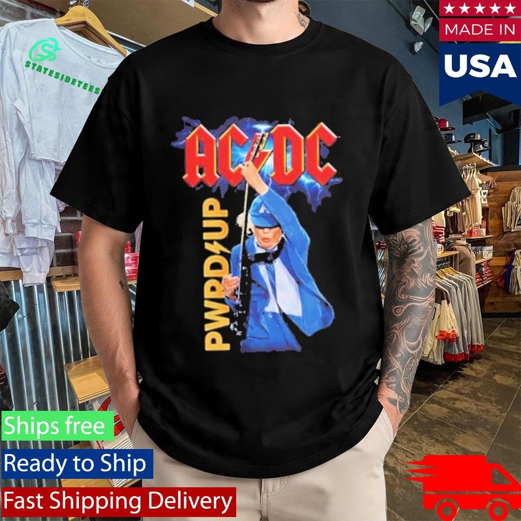 AC DC Merch Argentina Event Tee PWR Up World Tour 2026 At Estadio River Plate In Buenos Aires Argentina On 23 27 31 March 2026 T-Shirt