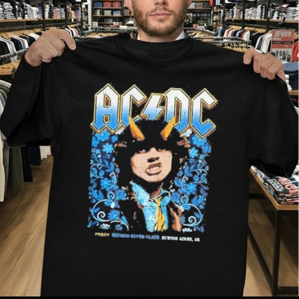 AC DC Merch Argentina PWR Up World Tour 2026 At Estadio River Plate In Buenos Aires Argentina On 23 27 31 March 2026 Im On The Highway To Hell Shirt