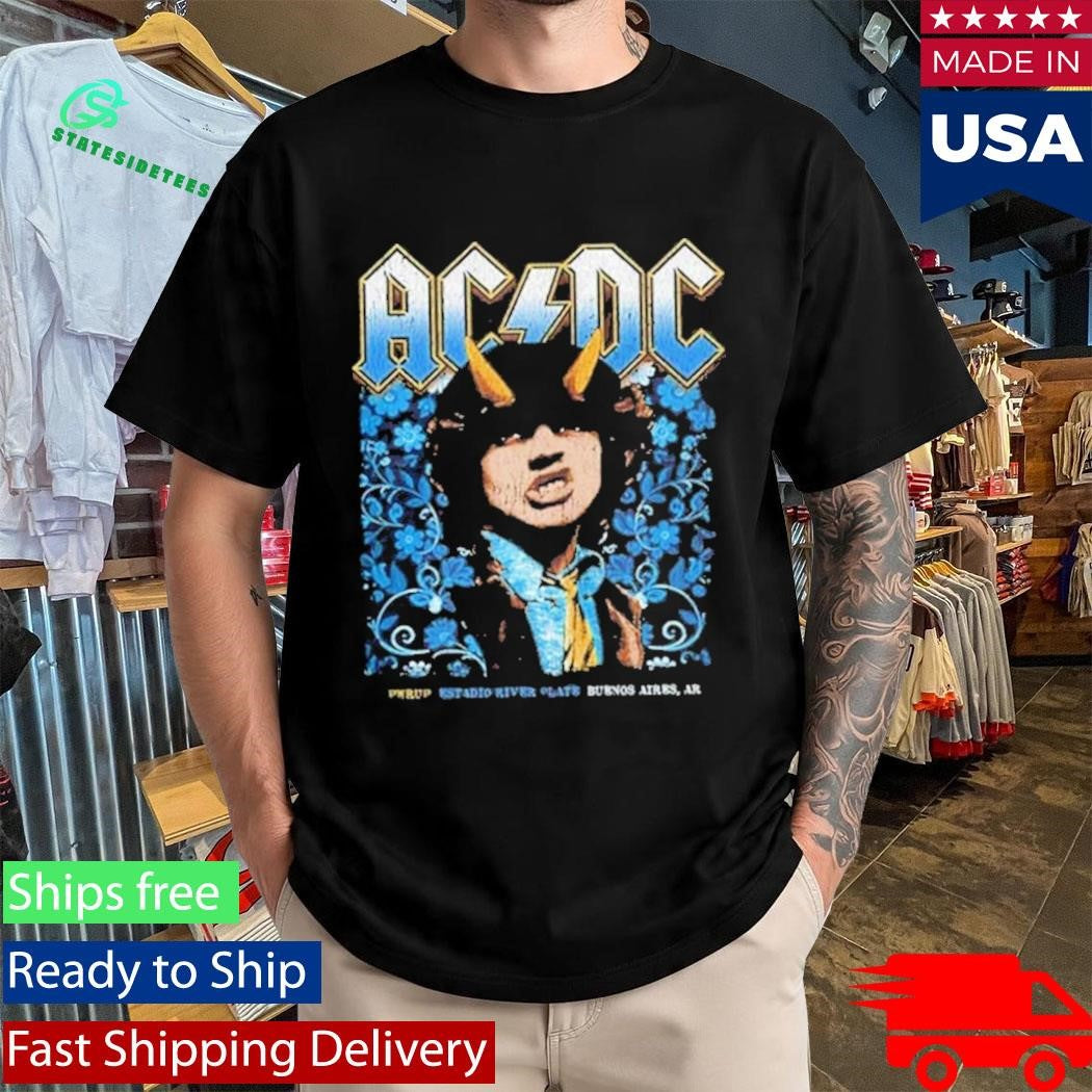 AC DC Merch Argentina PWR Up World Tour 2026 At Estadio River Plate In Buenos Aires Argentina On 23 27 31 March 2026 Im On The Highway To Hell T-Shirt