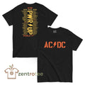 AC DC PWR Up World Tour Merch 2024 2025 2026 Logo With Dates tee