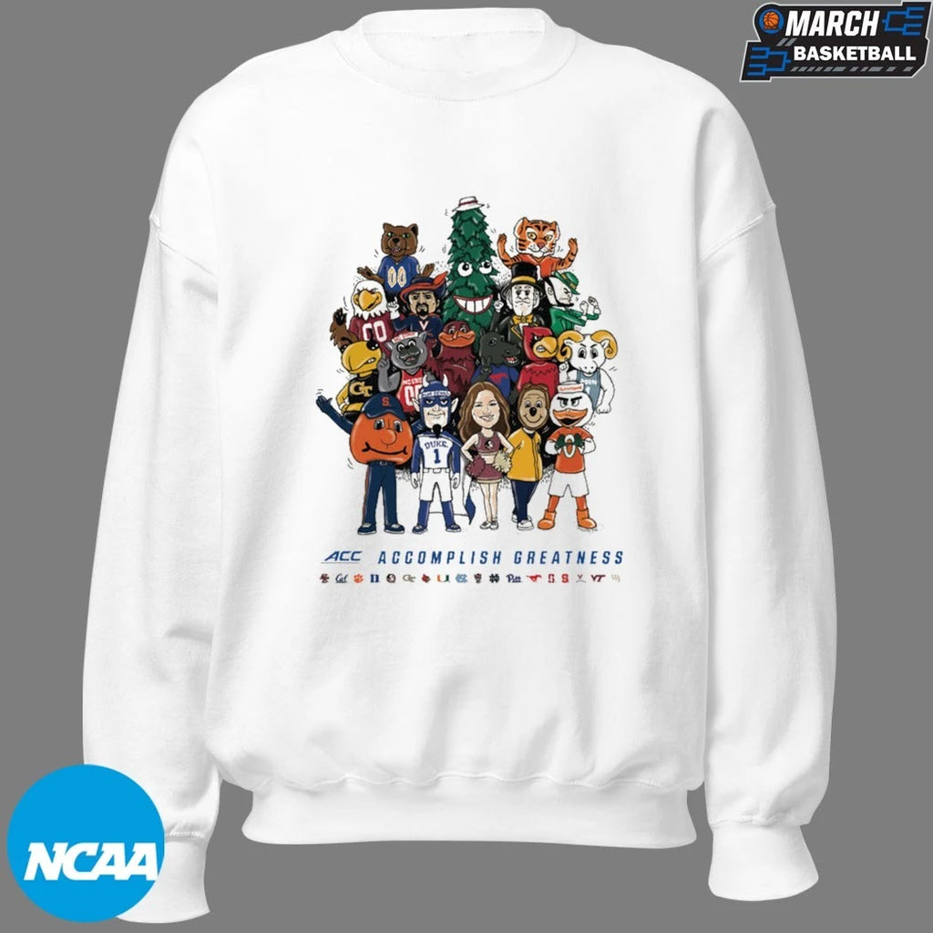 ACC Accomplish Greatness Conference Mascots T-Shirts