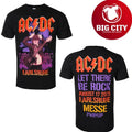 ACDC Karlsruha Let There Be Rock 2025 Two Sided Shirt