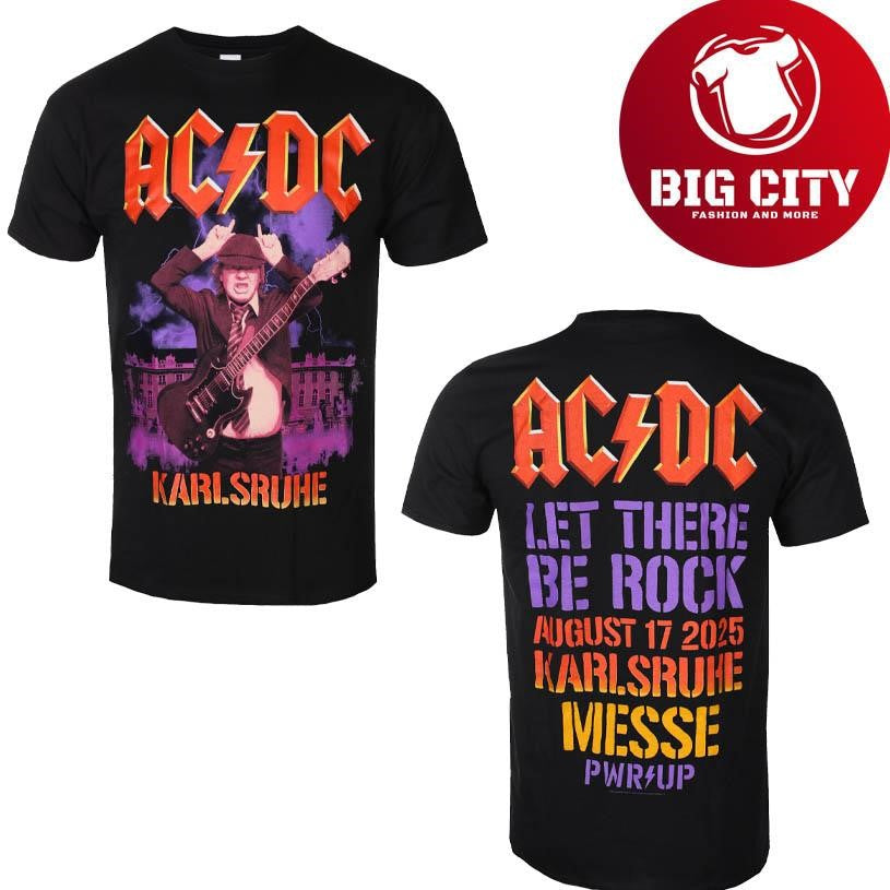 ACDC Karlsruha Let There Be Rock 2025 Two Sided Shirt