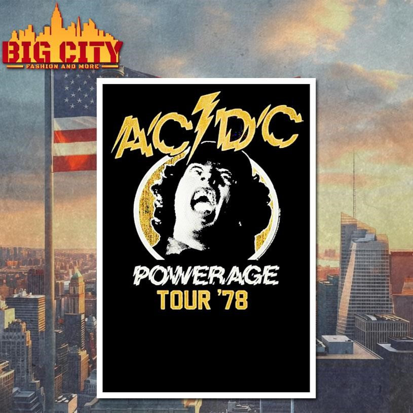 ACDC Powerage Tour Shirt