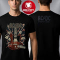 ACDC x Dr Bemoll Guitar Sound Light Whole Lotta Rosie Pwr Up Tour 2026 Two Sided Shirt