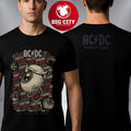 ACDC x Dr Bemoll Let There Be Rock Guitar Sound Light Two Sided Shirt