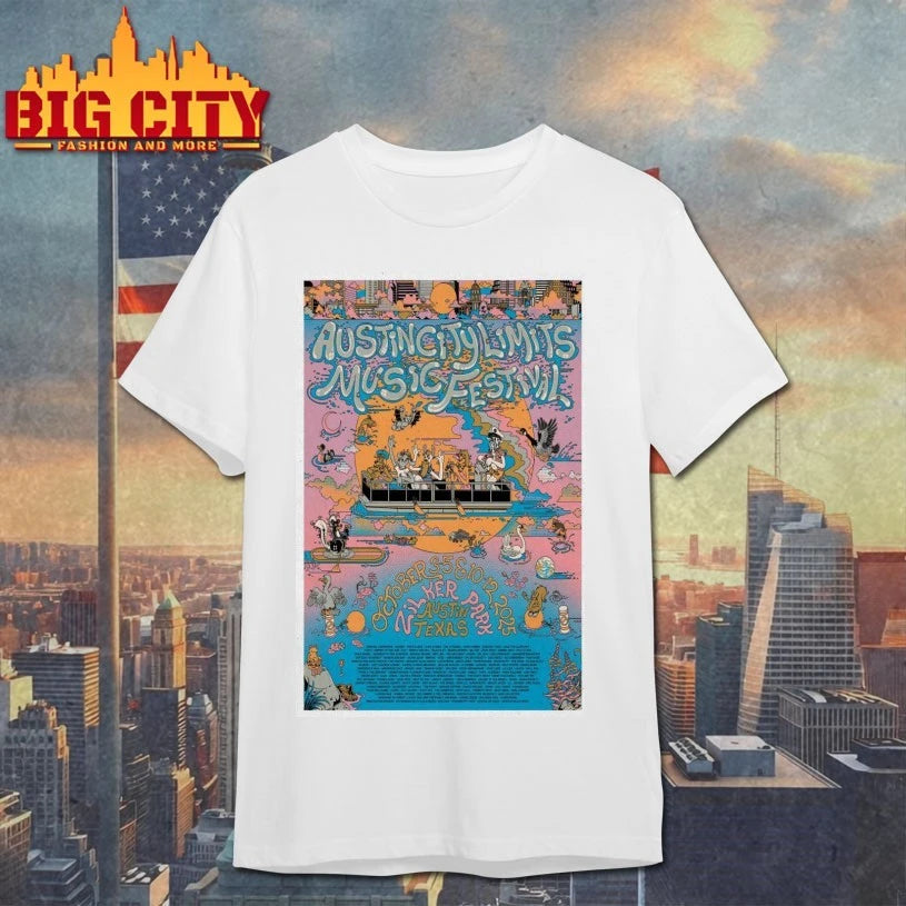 ACL Music Festival Event Austin Texas 2025 Poster shirt