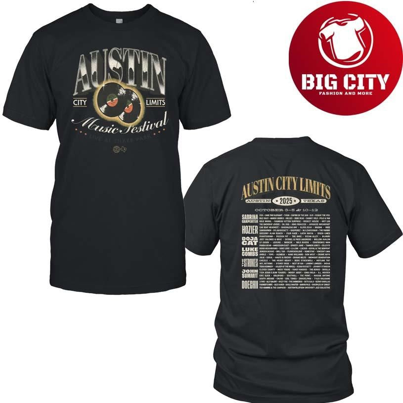 ACL Music Festival Live At Zilker Park In Austin TX Oct 3-5 &amp; 10-12 2025 Shirt