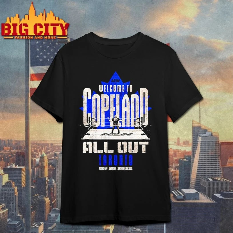 AEW All Out 2025 Welcome to Copeland shirts