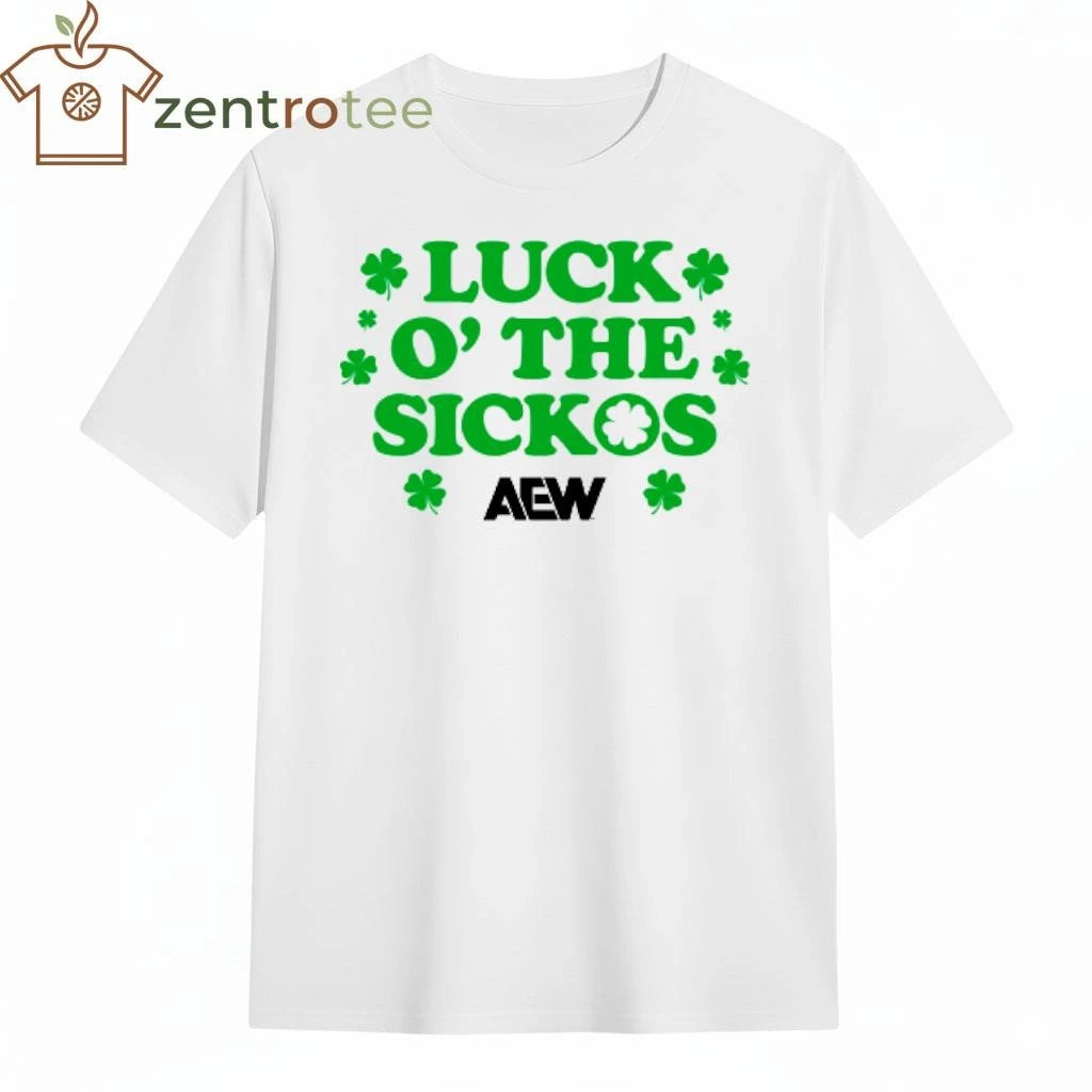 AEW St. Paddy’s Day 2026 Standard Soft Style Ringer Tee