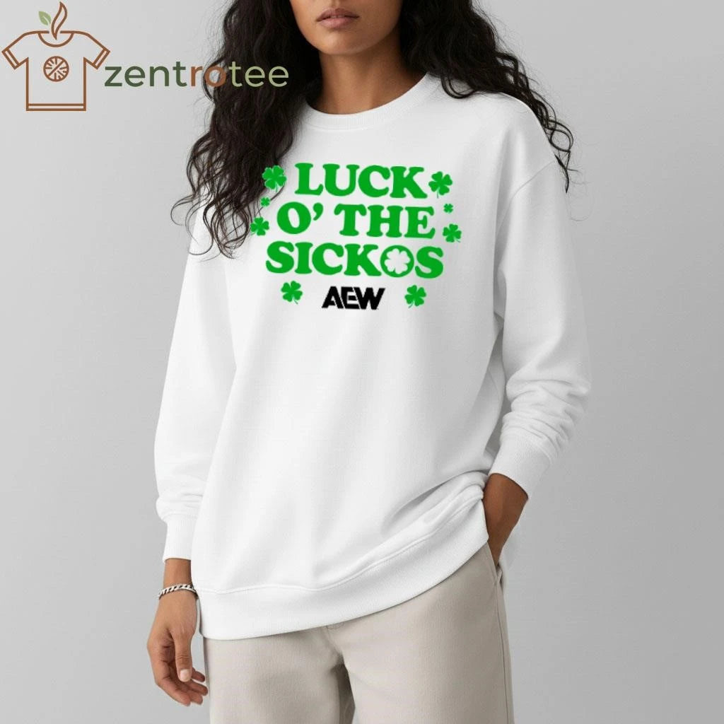 AEW St. Paddy’s Day 2026 Standard Soft Style Ringer Tee
