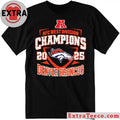 AFC West Champions 2025 Broncos Team Logo Shirt