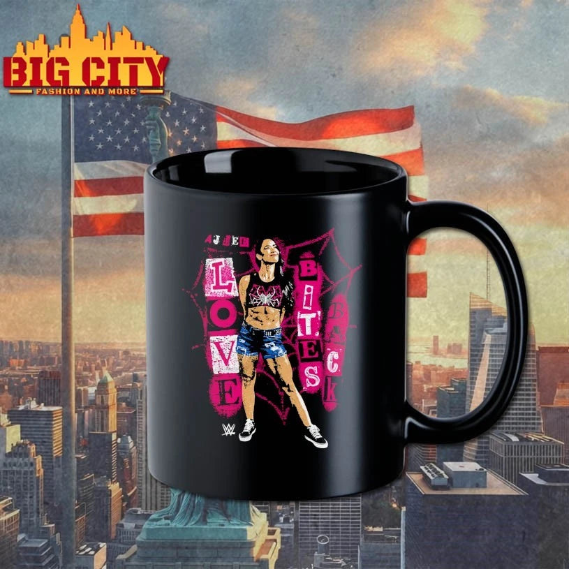 AJ Lee Love Bites Back WHT Shirt