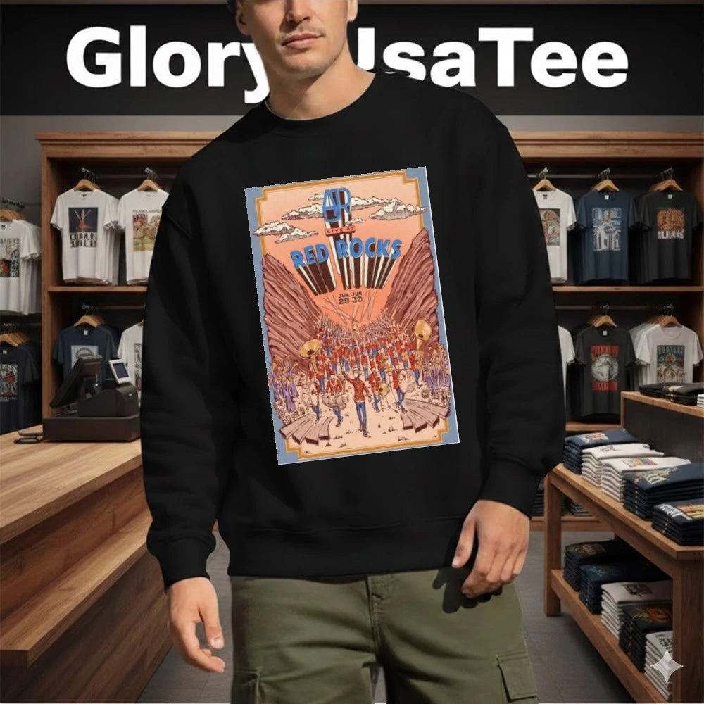 AJR June 29-30 2026 Live At Red Rocks Poster Shirt