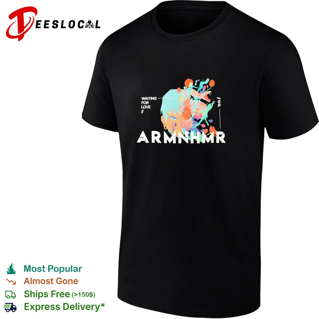 ARMNHMR Waiting For Love electronic dance music concert shirt