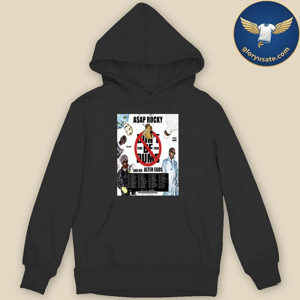 ASAP Rocky Dont Be Dumb 2026 Tour Schedule Venue Tour Dates Poster Shirt