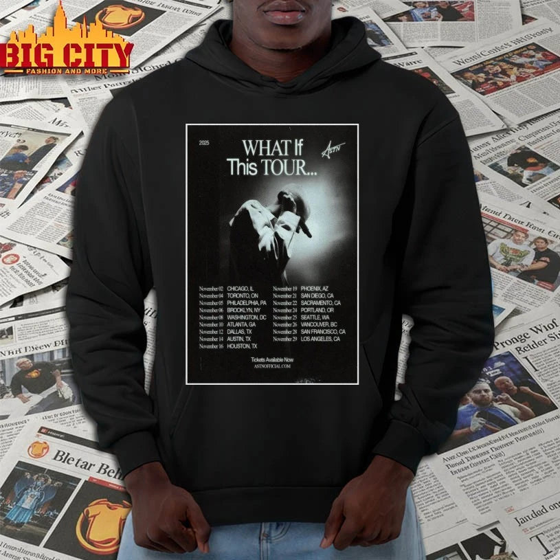 ASTN What If This 2025 Tour Poster Shirts