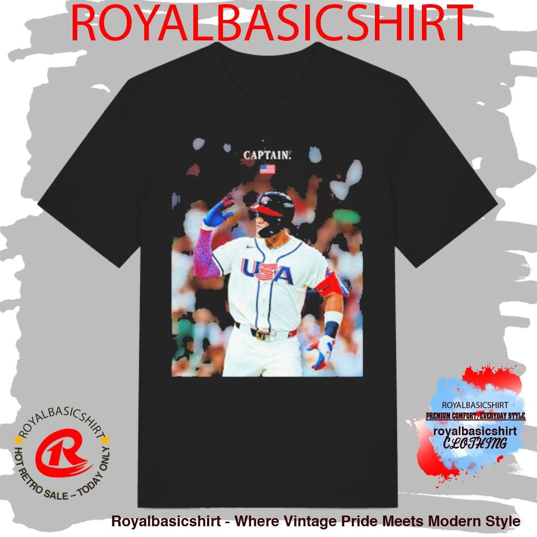Aaron Judge Captain USA Team Night Of 2026 World Baseball Classic Shirt