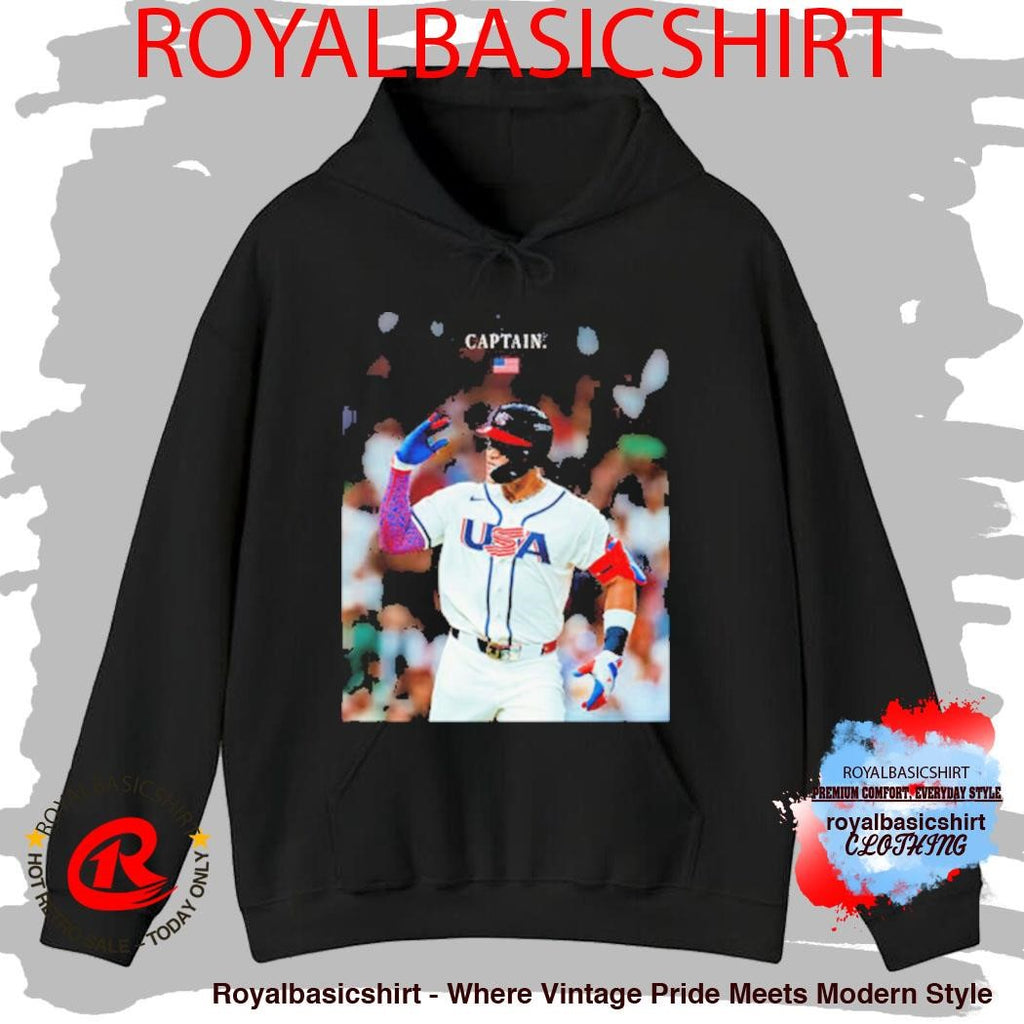 Aaron Judge Captain USA Team Night Of 2026 World Baseball Classic Shirt