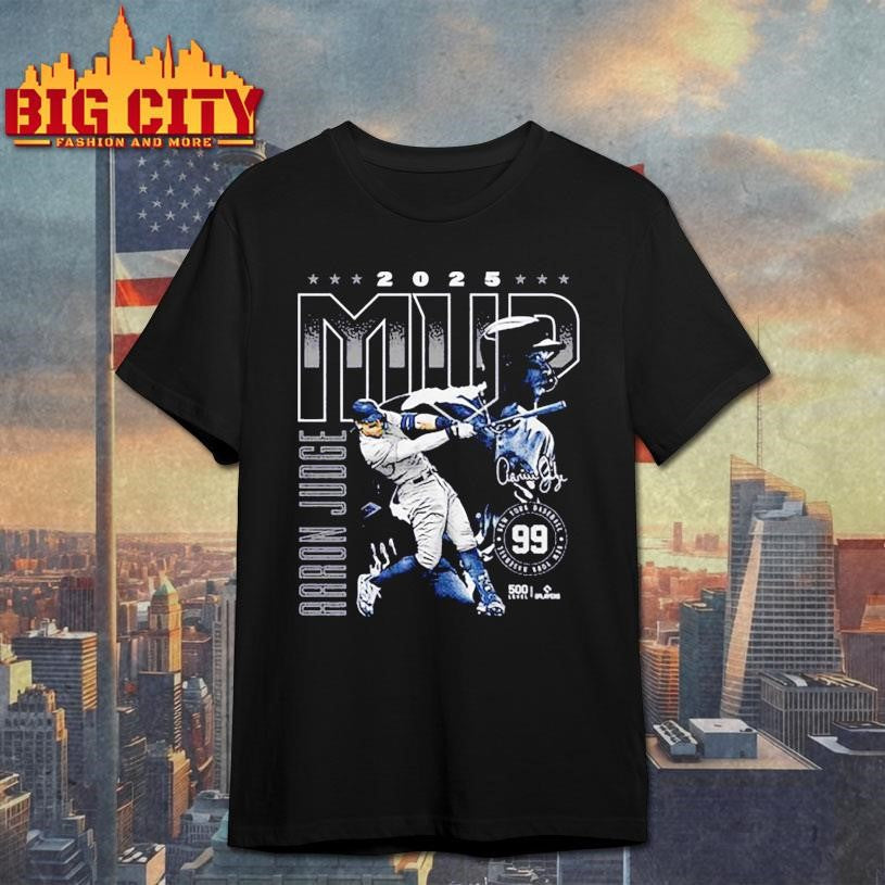 Aaron Judge New York Y 2025 MVP Shirt
