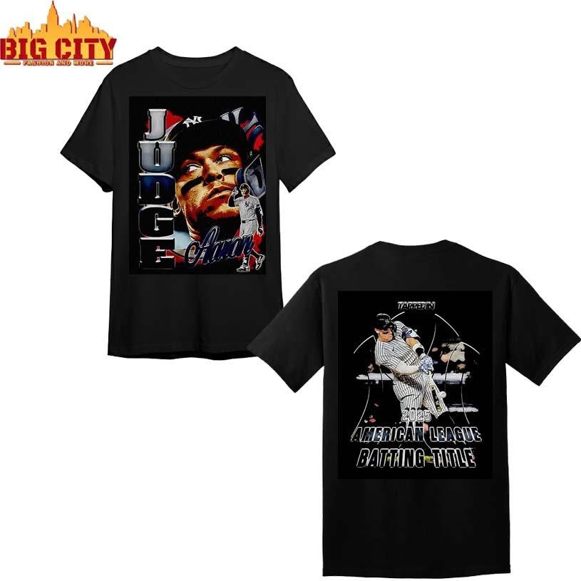 Aaron Judge New York Yankees American League Batting Title shirt