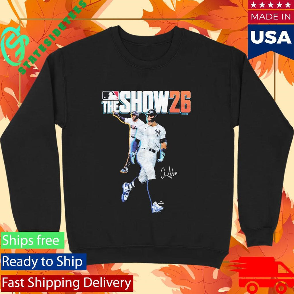 Aaron Judge New York Yankees MLB The Show 26 Road To The Show Journey Shirt
