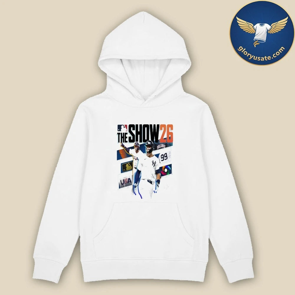 Aaron Judge New York Yankees MLB The Show 26 Road To The Show Journey Poster Shirt